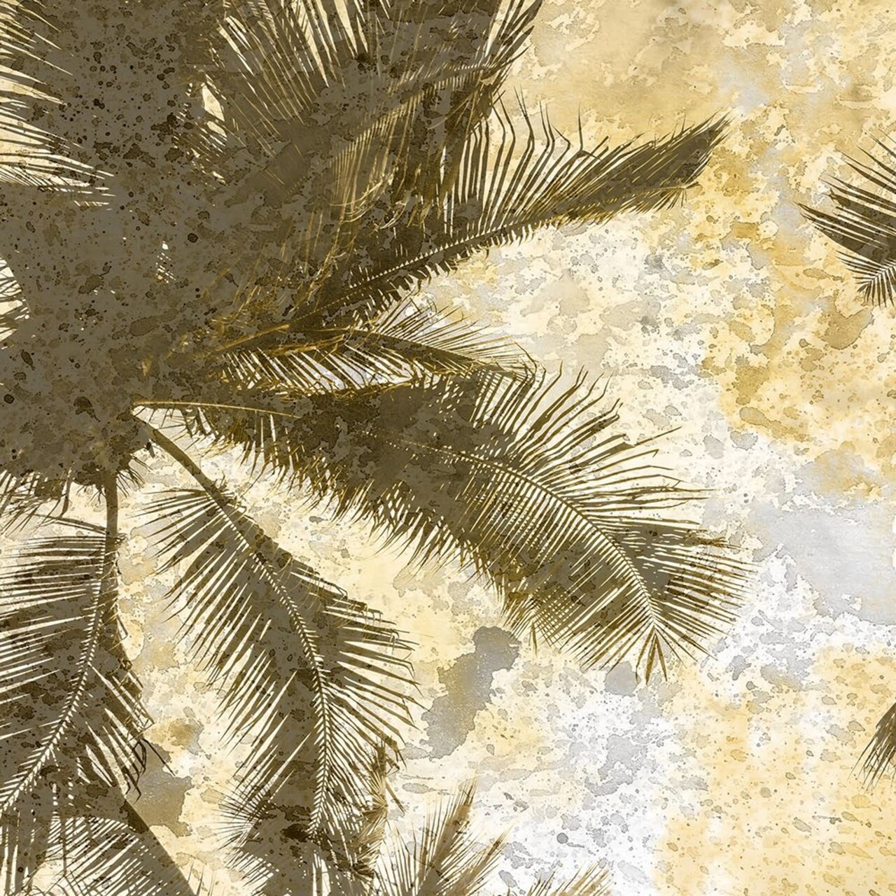 Palm Tree Gold 1 Poster Print by Allen Kimberly - Item # VARPDXKASQ537C